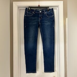 Rock & Roll Cowgirl Dark Blue Skinny Jeans